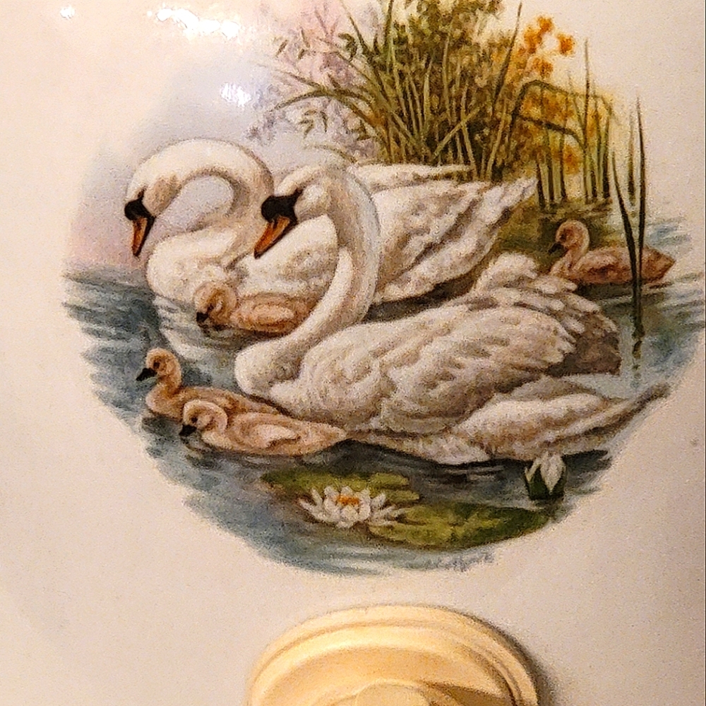Swan Ceramic 5 GAL Water Dispenser Artist JC van Huttnik